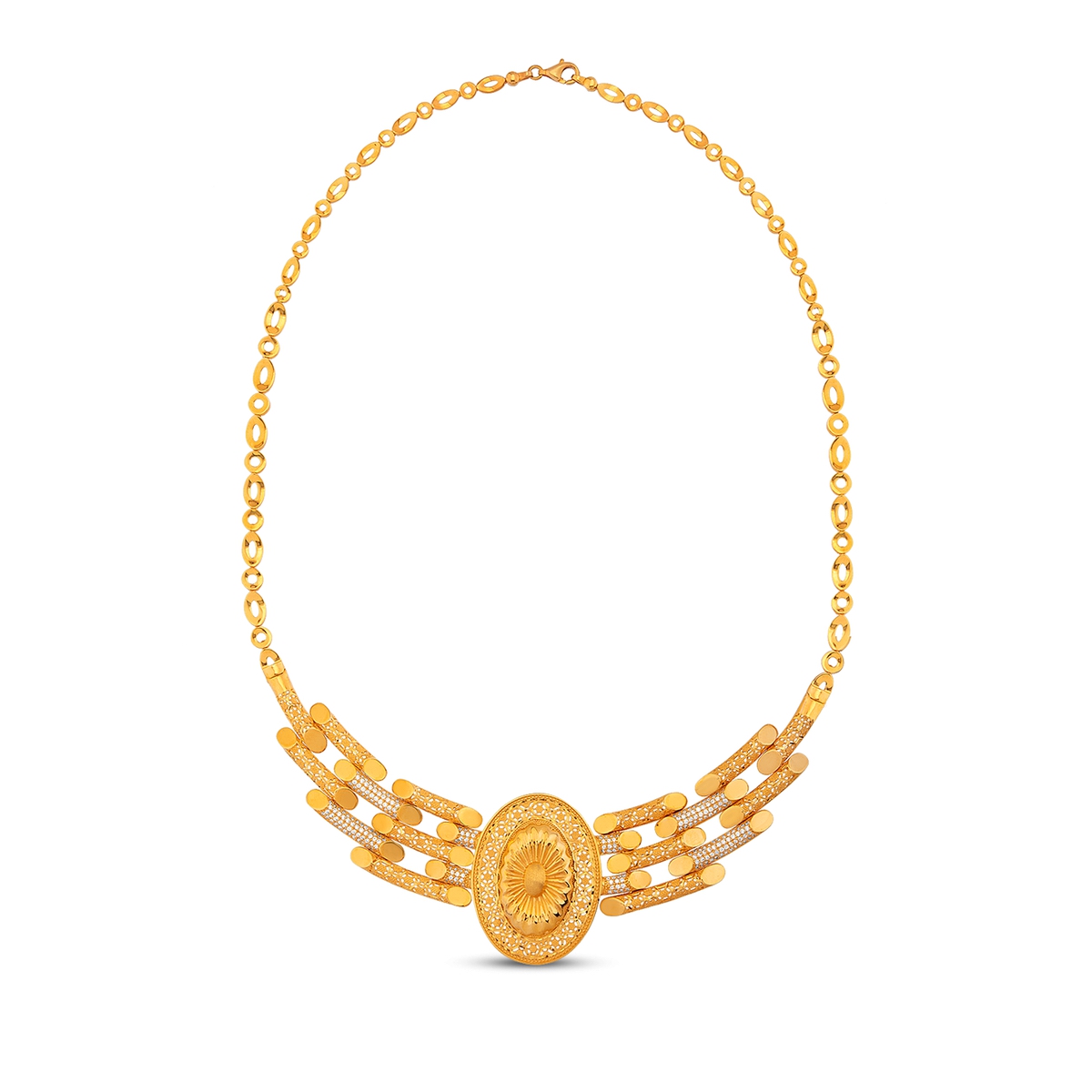 21K 0.410 ct Gold Necklace