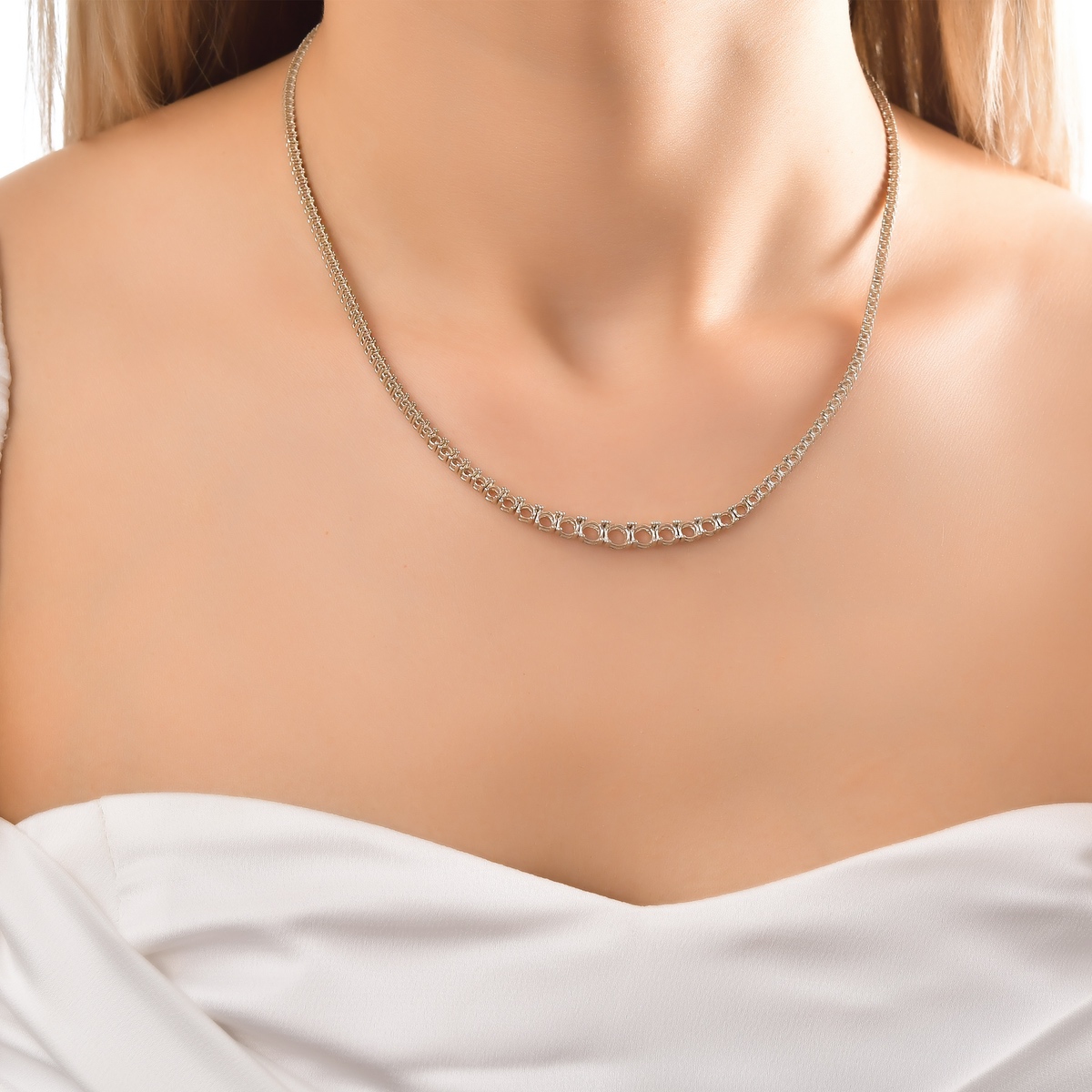 14K 35.000 ct Mounting Necklace