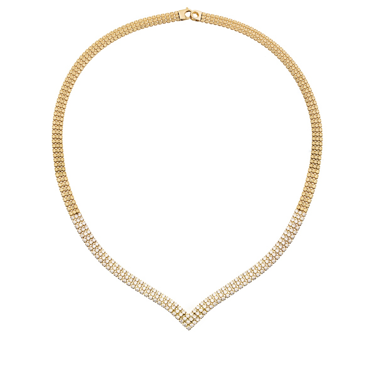 18K 2.350 ct Gold Necklace
